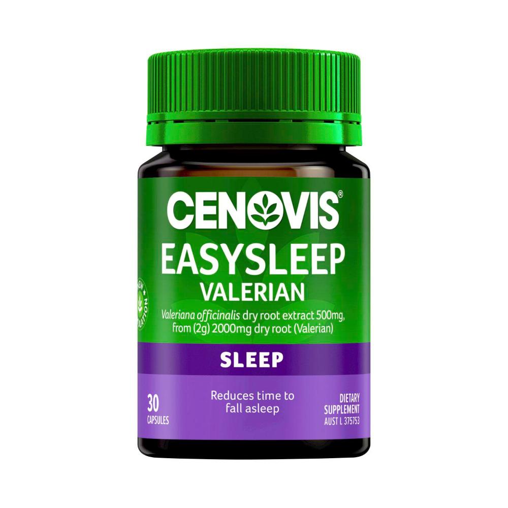 Cenovis Easy Sleep Valerian 2000mg Capsules - 30 pack