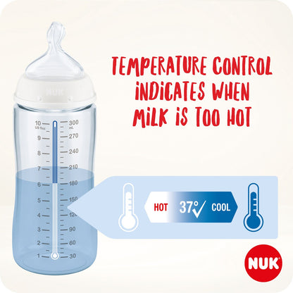 Nuk Temperatrue Control Bottle 0-6 Months Assorted Each