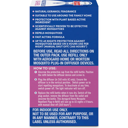 Aerogard Home Mosquito Control Plug In Refill 35ml