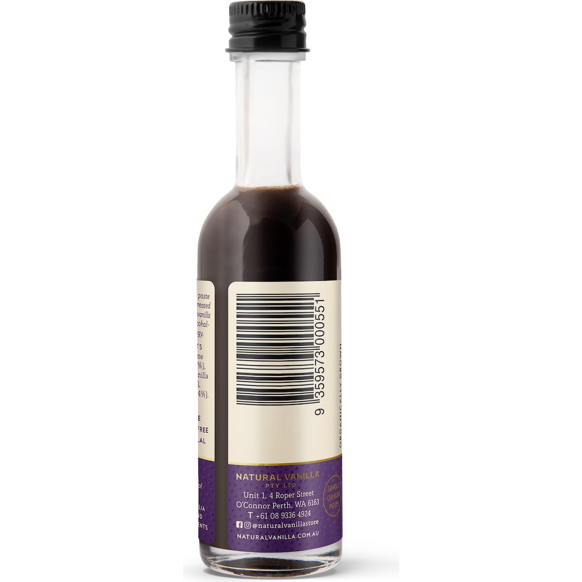 Natural Vanilla Alcohol Free Paste 50ml