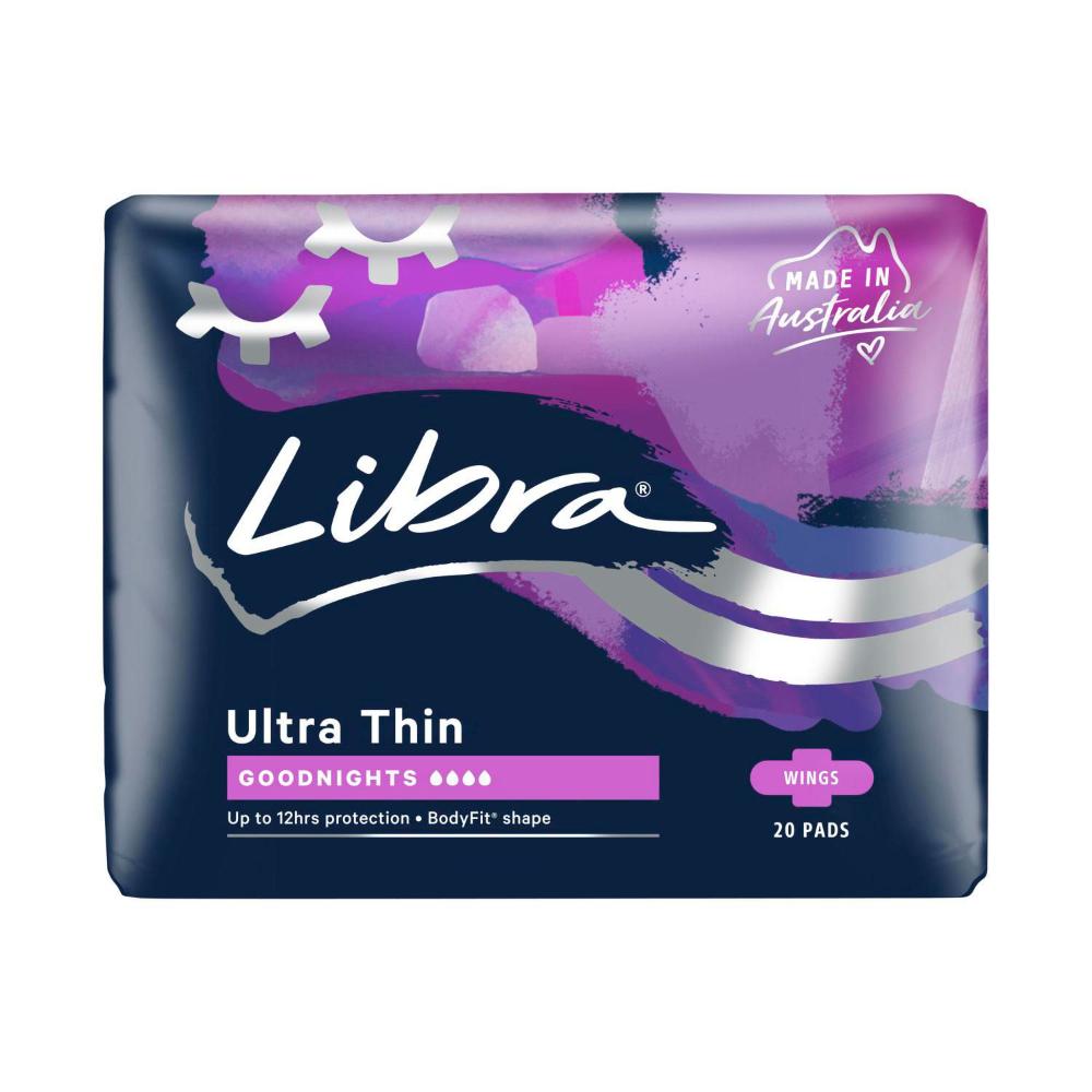 Libra Goodnights Ultra Thin Value Pack Pads - 20 pack