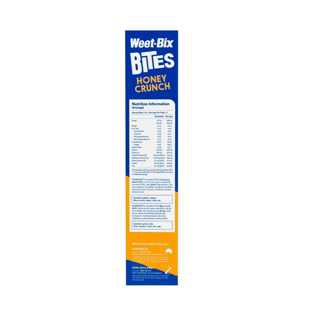 Sanitarium Weet-bix Bites Honey Crunch Breakfast Cereal - 510g