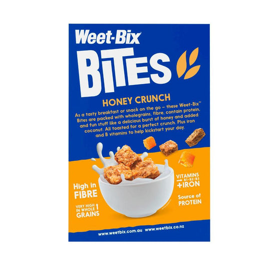 Sanitarium Weet-bix Bites Honey Crunch Breakfast Cereal - 510g