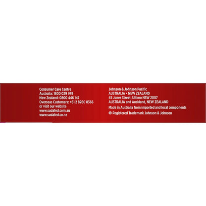 Sudafed Pe Sinus & Pain Relief Tablets 16 Pack