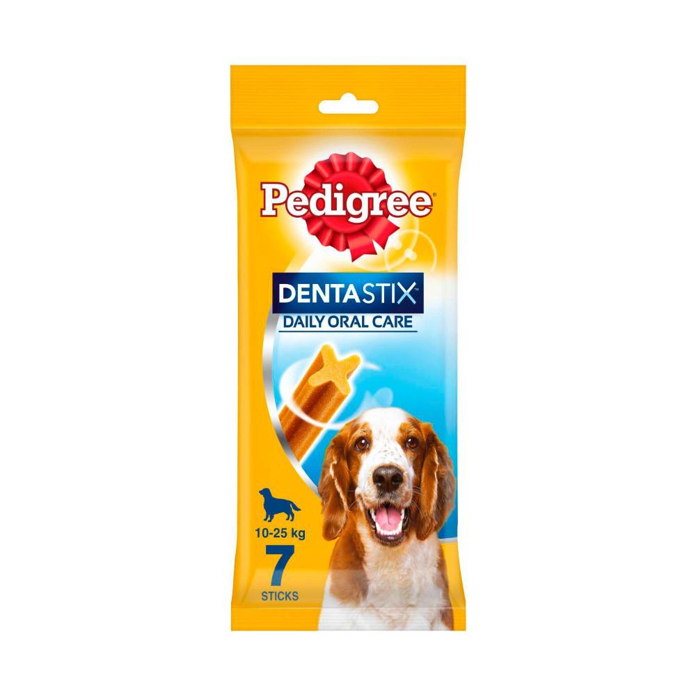 Pedigree Dentastix Medium Dog Treats Daily Oral Care Dental Chews - 7 pack