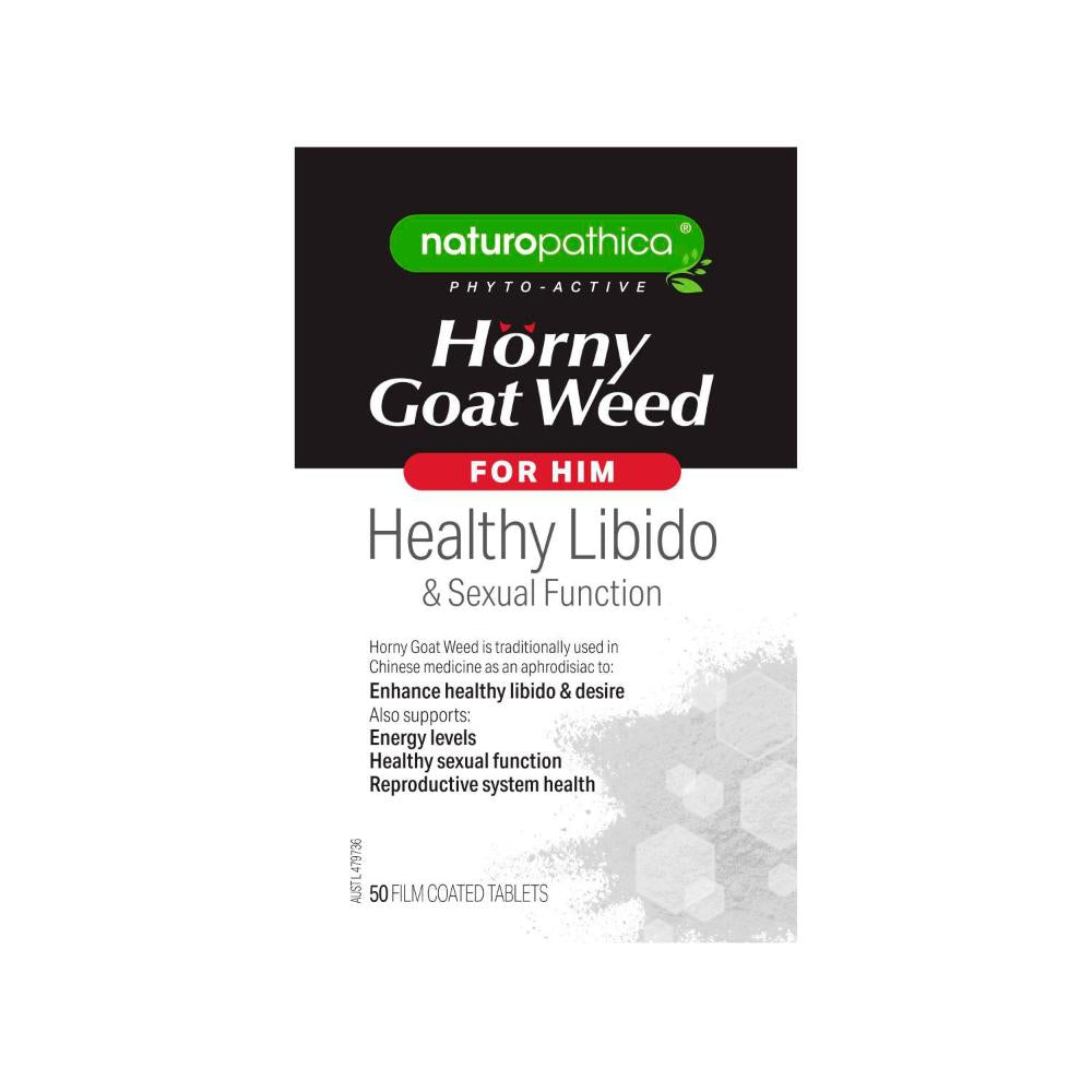 Naturopathica Horny Goat Weed For Him - 50 pack