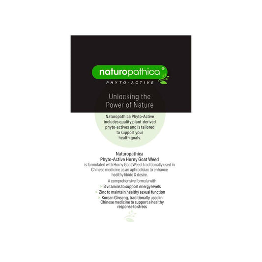 Naturopathica Horny Goat Weed For Him - 50 pack