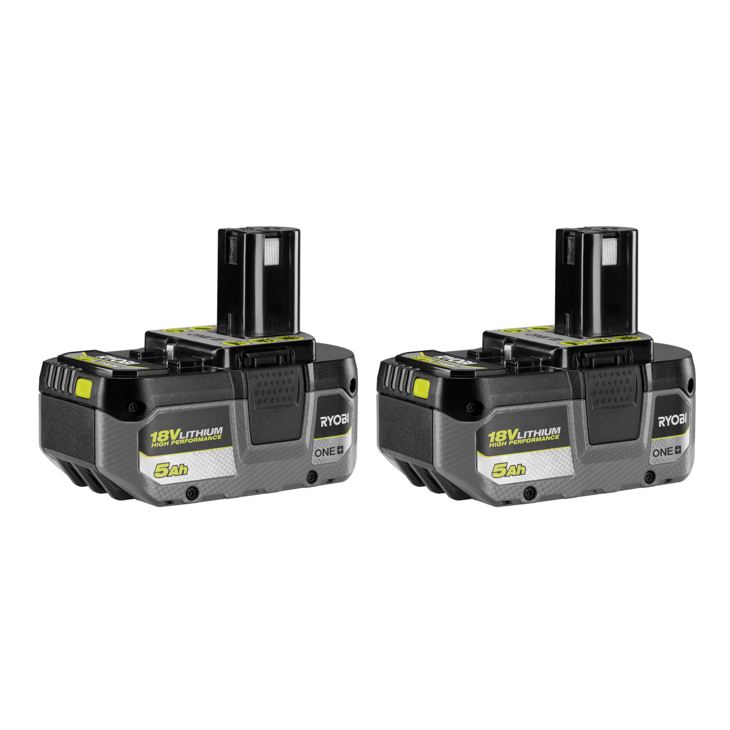 Ryobi ONE+ Lithium High Performance Battery Twin Pack - 5.0Ah - 2 Pack