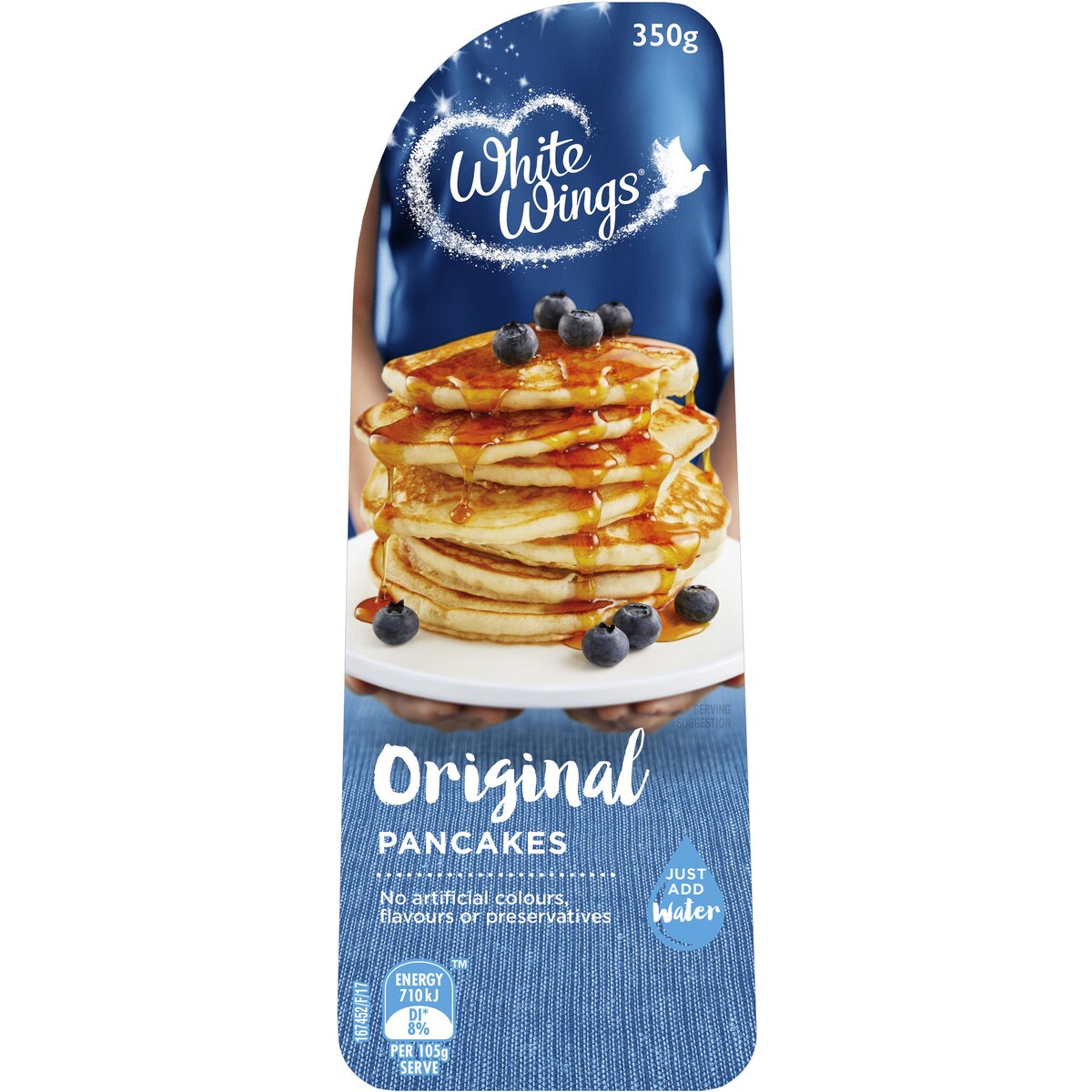 White Wings Pancake Mix Original Shaker 350g