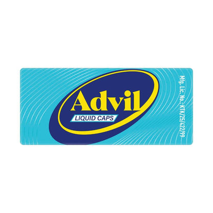 Advil Liquid Ibuprofen Pain Relief Capsules - 20 Pack