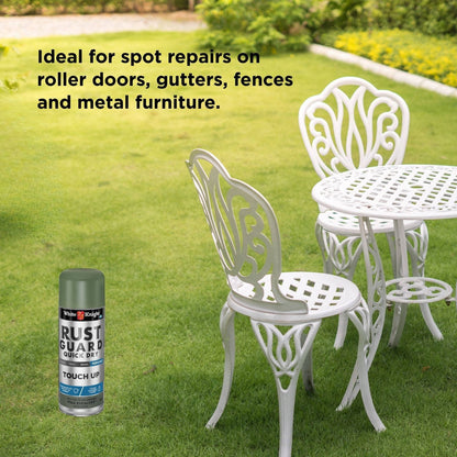 White Knight Rust Guard Spray Paint - 300g - Pale Eucalypt