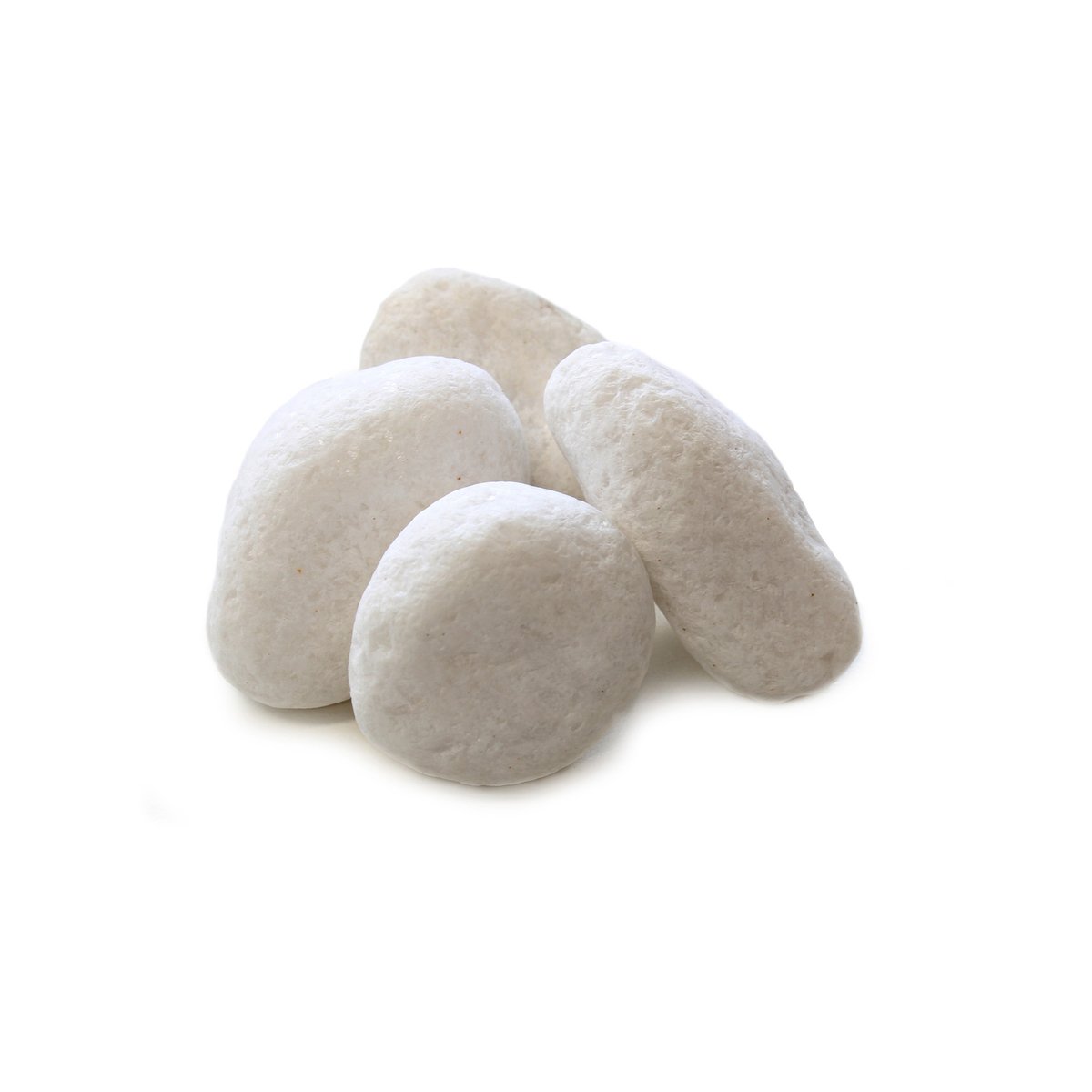 Jack Bright White Decorative Pebble 35-50mm Garden Edging Mulch