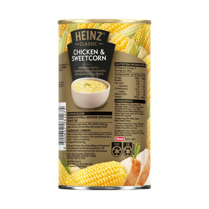 Heinz assic Chicken & Sweet Corn Soup Can - 535g
