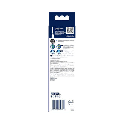 Oral B Everyday Clean Electric Toothbrush Replacement Heads - 6 Pack