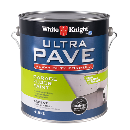 White Knight Ultra Pave Garage Floor Paint - 4L - Accent
