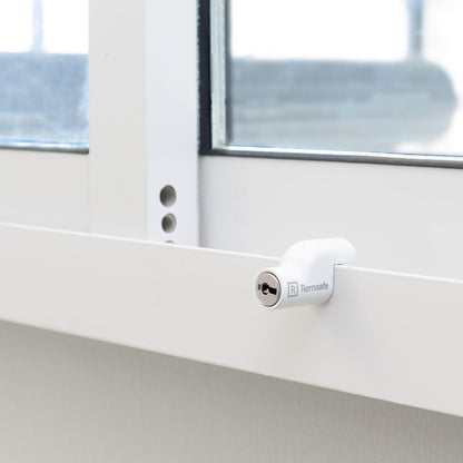 Remsafe White Venlock VL2 Window Restrictor - 15 x 25 x 35mm