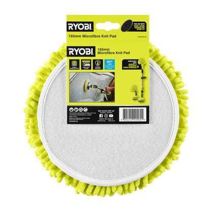 Ryobi Microfibre Knit Cleaning Pad - 165mm