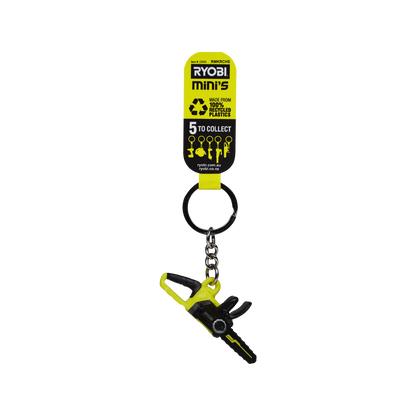 Ryobi Mini S Chainsaw Keyring - 58 x 73mm