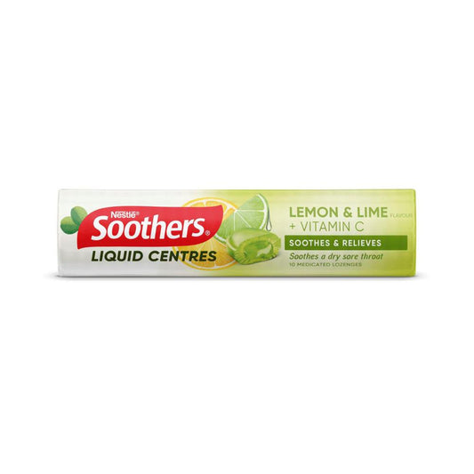 Soothers Liquid Centres Lemon & Lime - 10 pack