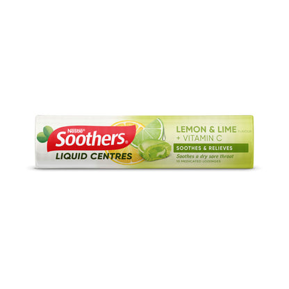 Soothers Liquid Centres Lemon & Lime - 10 pack