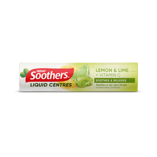 Soothers Liquid Centres Lemon & Lime - 10 pack