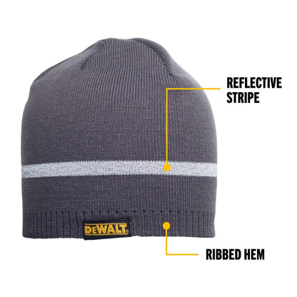 Dewalt Black Reflective Beanie