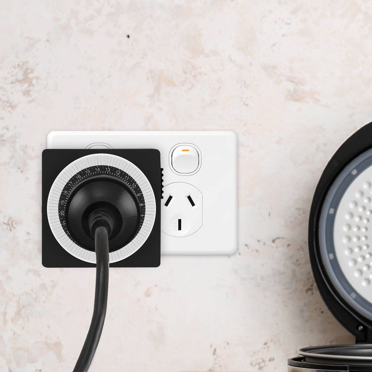 Arlec 24 Hour Compact Mechanical Timer - 10A
