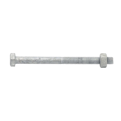 Zenith Hot Dip Galvanised Hex Head Bolts - M6 x 75mm - 25 Pack