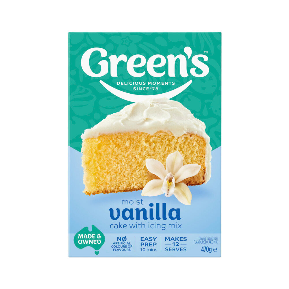 Green's Vanilla Cake Mix - 470g