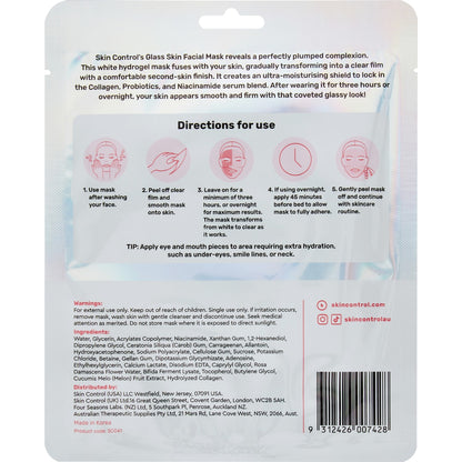 Skin Control Glass Skin Face Mask Collagen Each