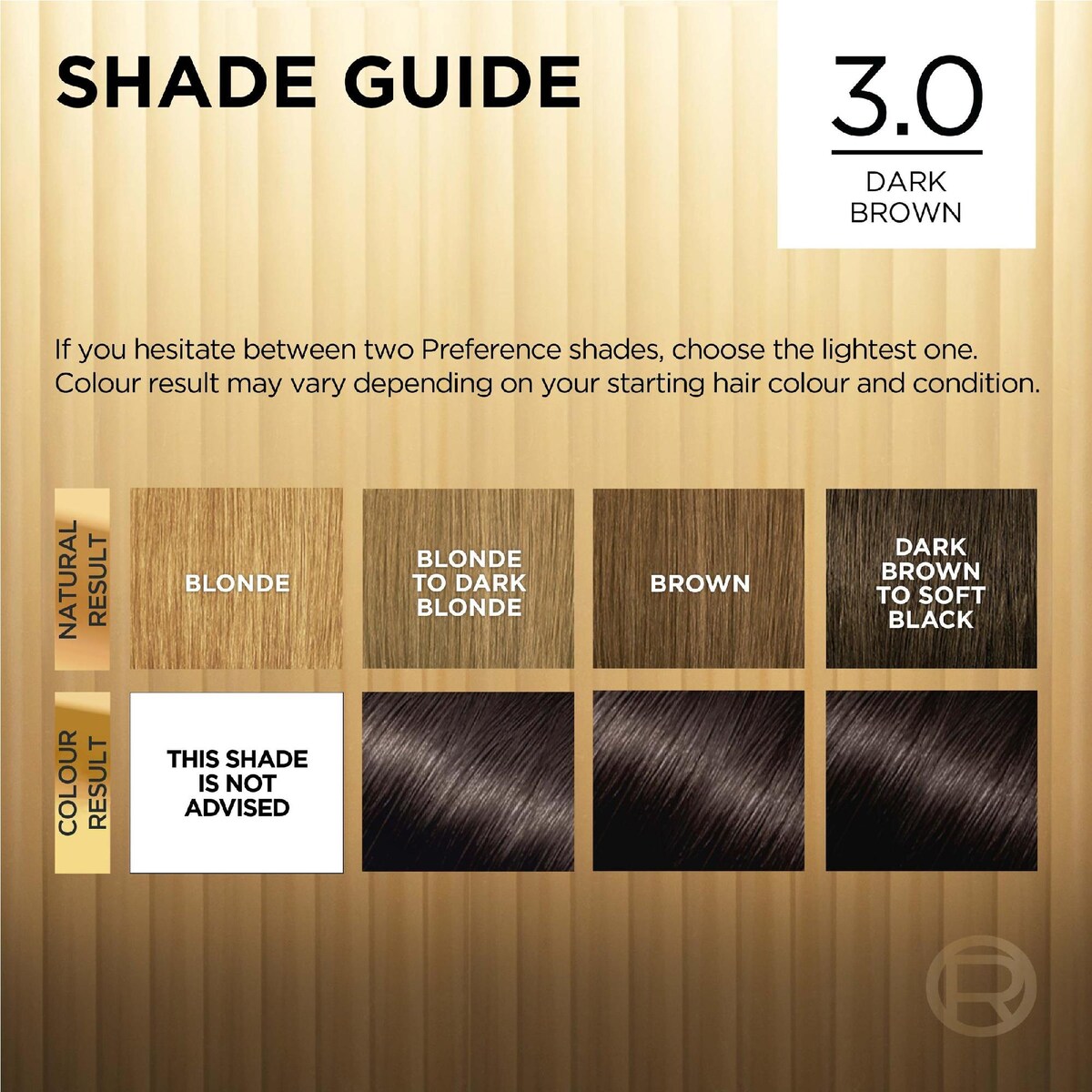 Loreal Preference Permanent 3 Brasilia Darkest Brown Each