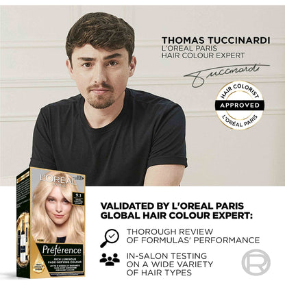 Loreal Paris Preference Hair Colour 3 Dark Brown Each