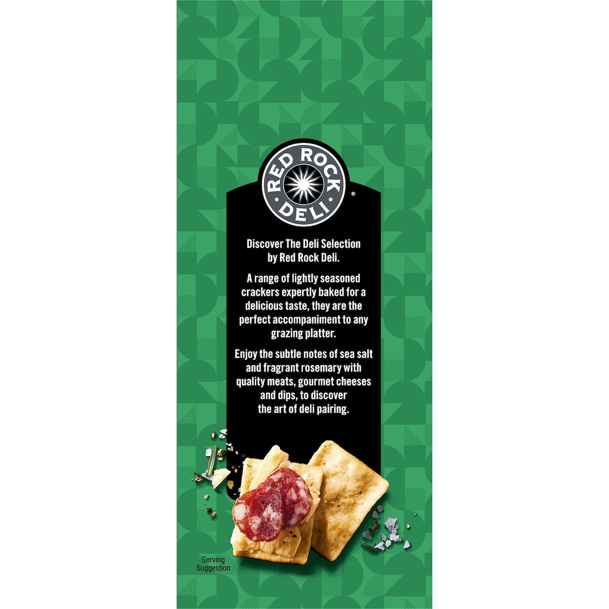 Red Rock Deli Selection Crackers Sea Salt & Rosemary 130g