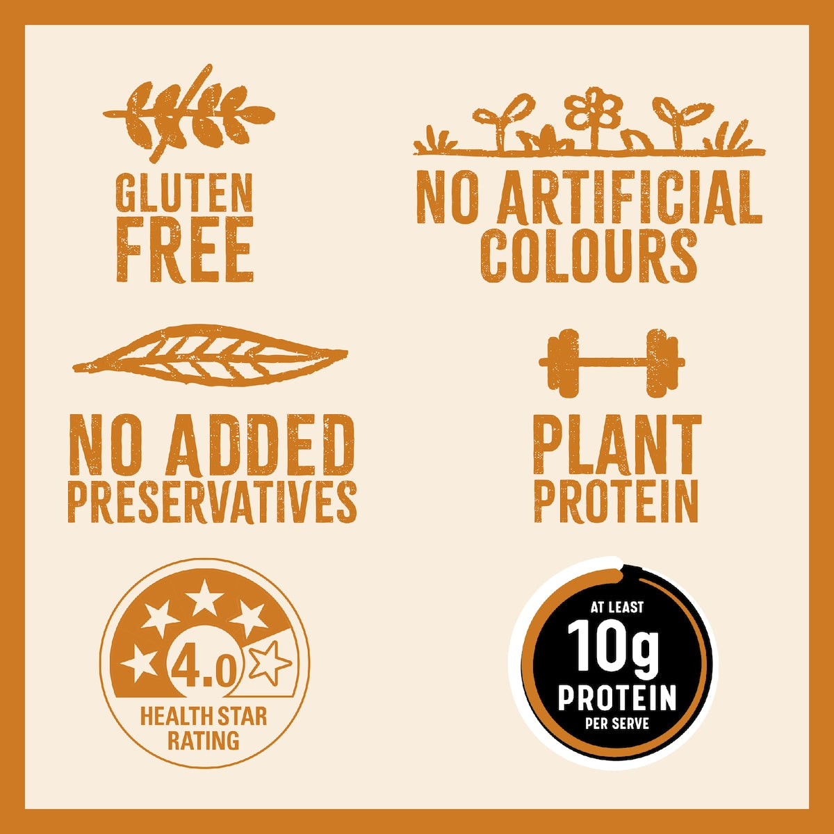Sun Rice Protein Chips Honey Soy Flavour 50g
