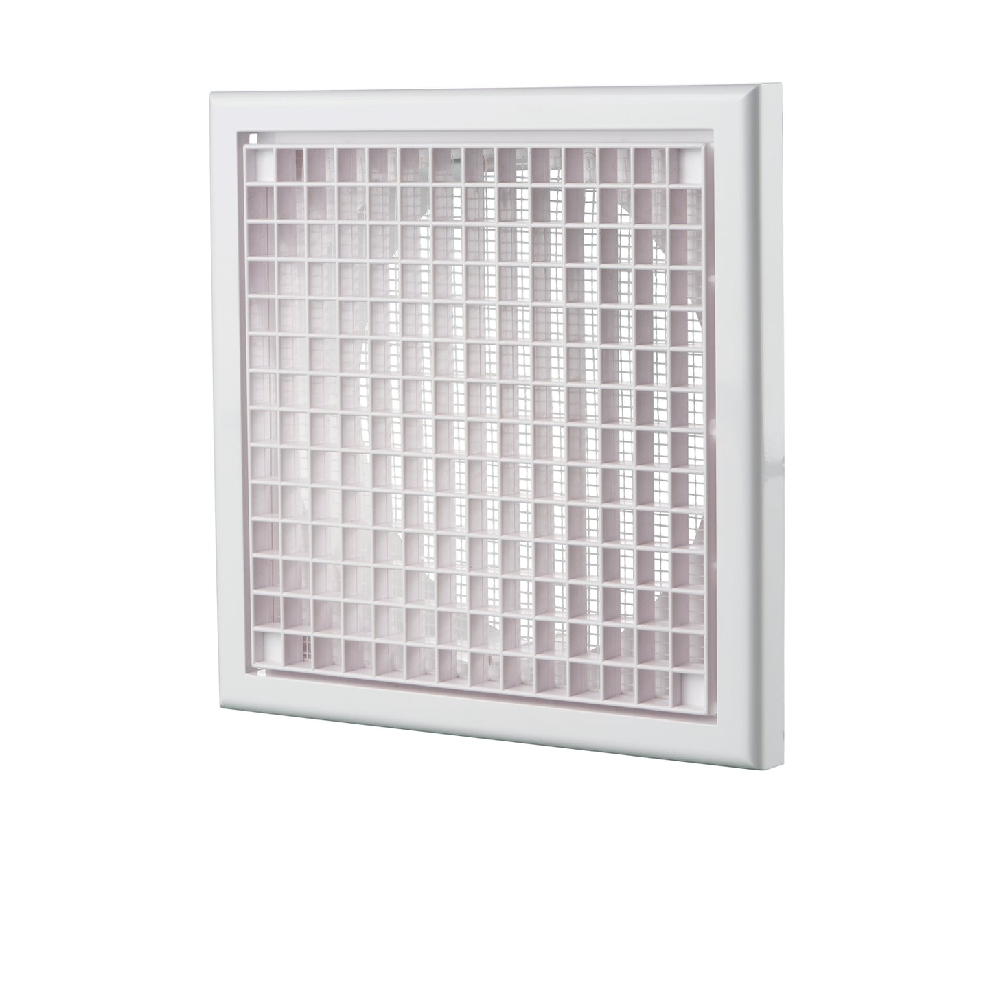 Blauberg White Square Eggcrate Grille - 125mm