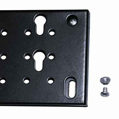 Storease Wall Storage System Hook Panel - 540 x 100mm - Black