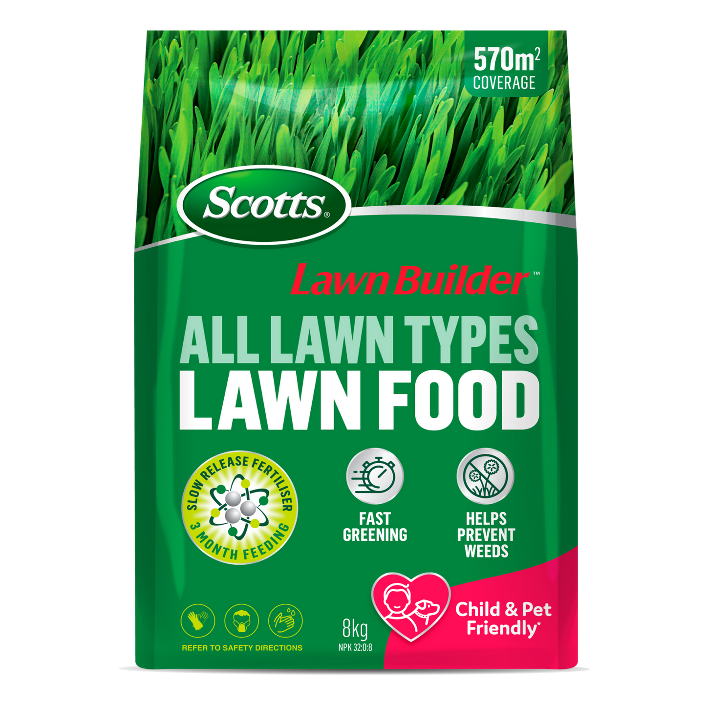 Scotts Lawn Builder Lawn Food - 8kg