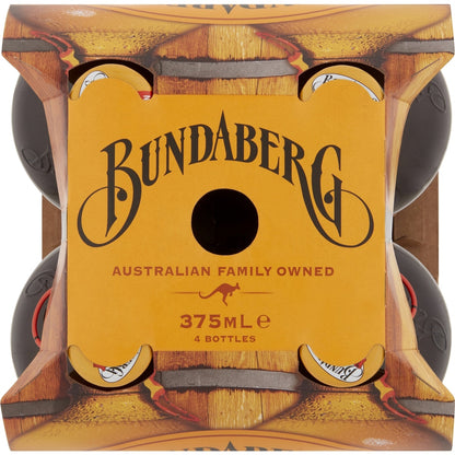Bundaberg Ginger Beer 375ml X 4 Pack