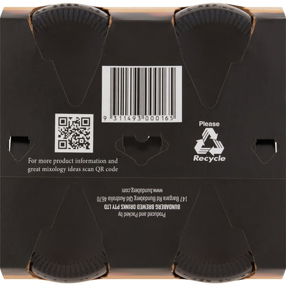 Bundaberg Ginger Beer 375ml X 4 Pack