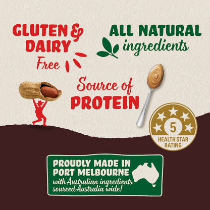 Bega Simply Nuts Crunchy Natural Peanut Butter 650g