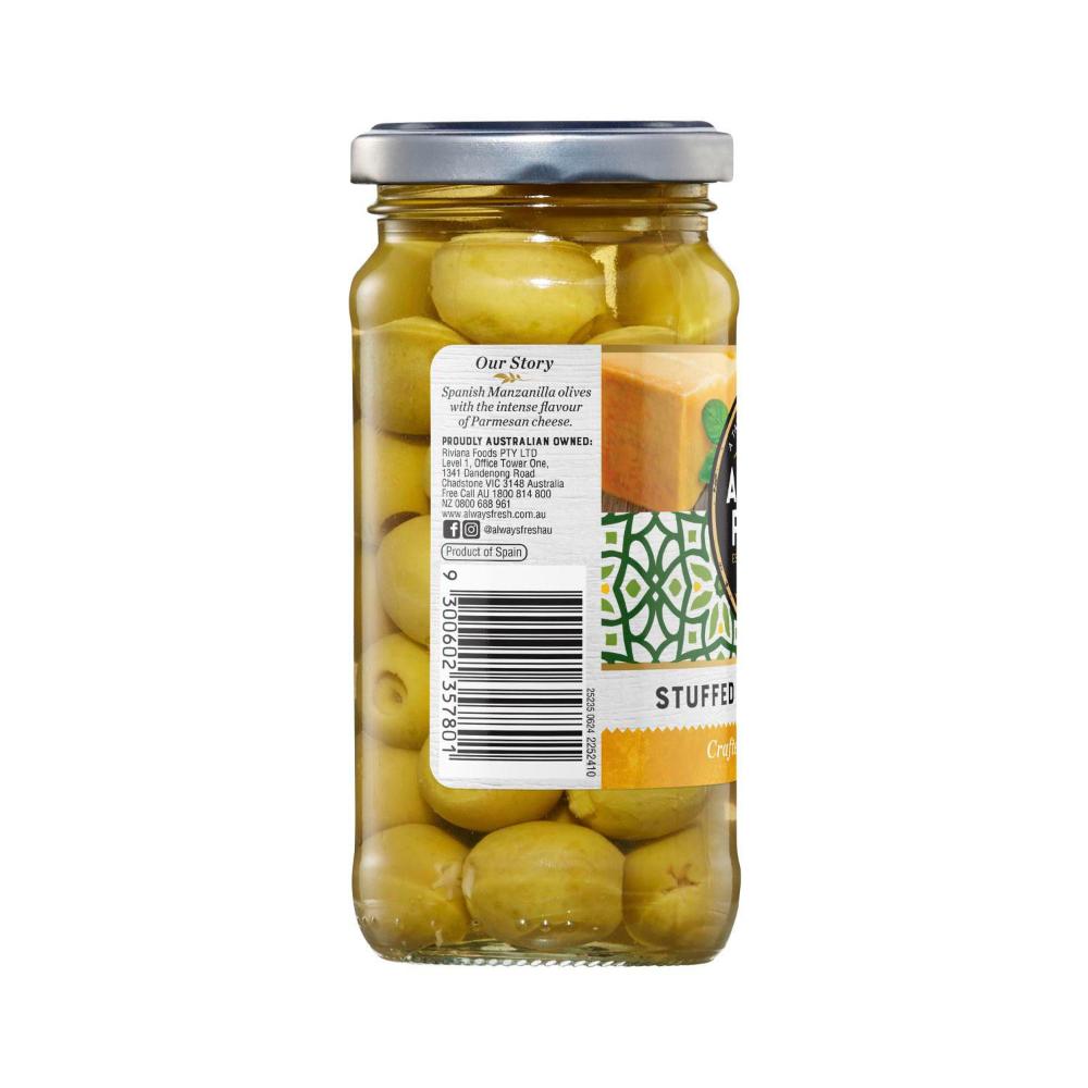 Always Fresh Stuffed Olives Parmesan - 235g