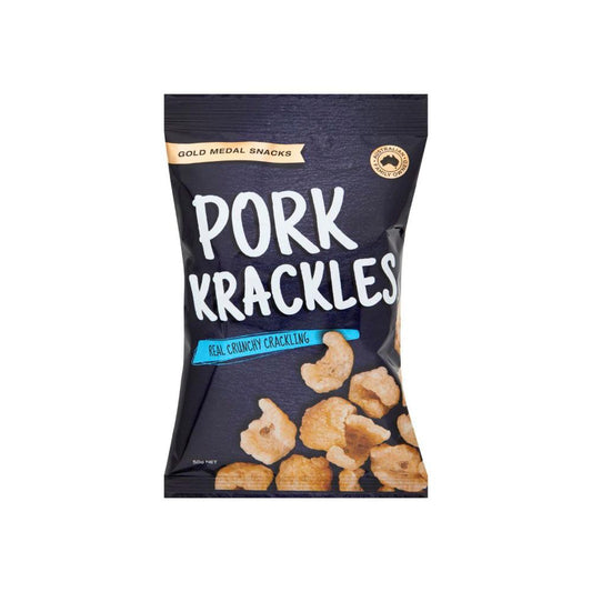 Gold Medal Pork Krackles Snacks - 50g