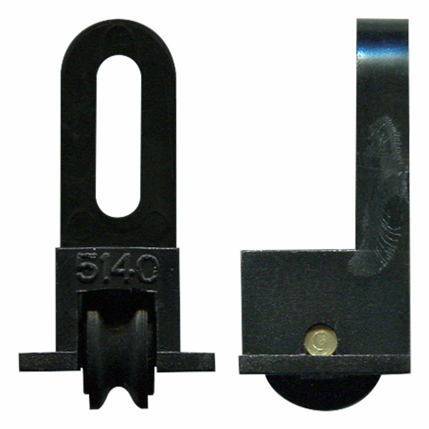 Rolltrak Adjustable Plastic Carriage - 15 x 35mm - 2 Pack
