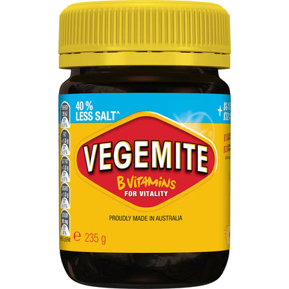 Vegemite 40% Less Salt 235g