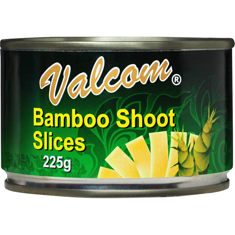 Valcom Canned Bamboo Shoots Sliced 225g