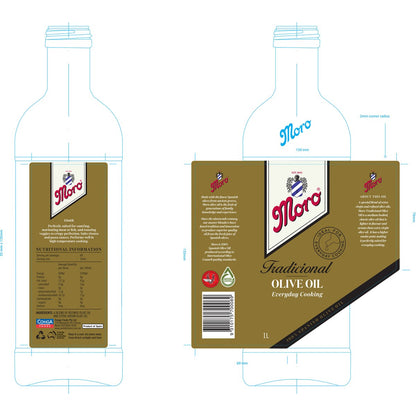 Moro Mild Taste Olive Oil 1 l