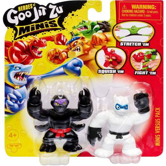 Heroes Of Goo Jit Zu Minis Versus Pack Assorted Each