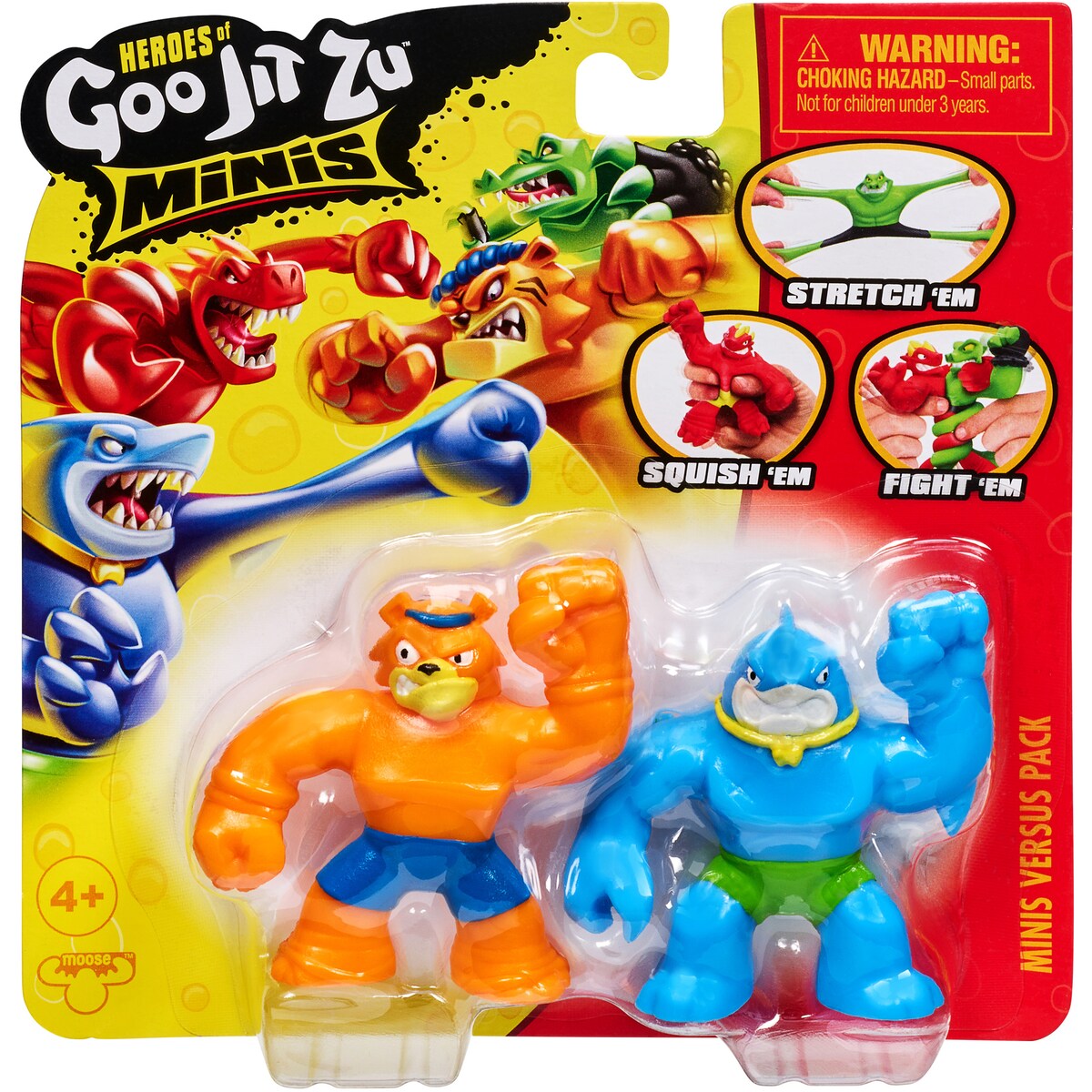 Heroes Of Goo Jit Zu Minis Versus Pack Assorted Each