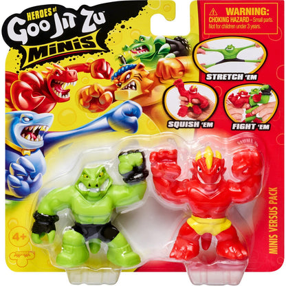 Heroes Of Goo Jit Zu Minis Versus Pack Assorted Each