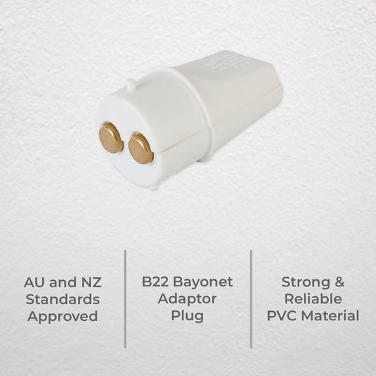 Deta B22 Bayonet Adaptor Plug